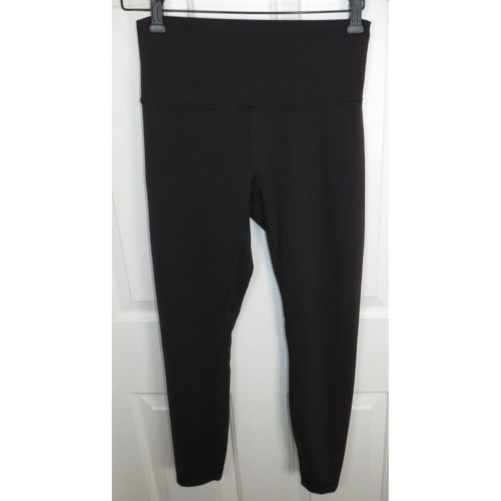 Lululemon Womens Wunder Black High Rise Leggings Size 8 - 26" Inseam